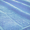 Полотенце махровое Туркменистан 100/175 см цвет голубой JUMJUME фото