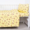 Постельное белье в детскую кроватку из бязи 120гр/м2 с нав.40/60 366/4 Жирафики цвет желтый (Б) фото