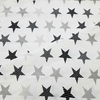 Ткань на отрез бязь плательная 150 см 8104/5 Звезды пэчворк цвет серый фото