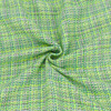 Ткань на отрез твид-шанель 5340 Клетка цвет салатовый фото