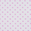 Ткань на отрез поплин 150 см 390А/2 Звездочки цвет розовый фото