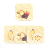 Подставка под горячее квадратная 15х15 см Фрукты вид 2 + Бананы в упаковке 4 шт фото