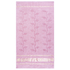 Полотенце велюровое Европа 50/90 см цвет пыльно розовый с вензелями фото