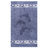 Полотенце махровое Дельфины 50/90 см цвет серый фото