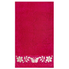 Полотенце велюровое Европа 50/90 см цвет малиновый фото