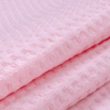 Вафельное полотно гладкокрашенное 150 см 240 гр/м2 7х7 мм премиум цвет 706 розовый фото