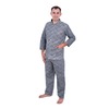 Пижама мужская бязь огурцы 44-46 цвет серый фото