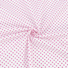 Ткань на отрез ситец 95 см 18848/2 Горох цвет розовый фото