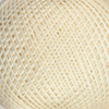 Нитки для вязания Ирис 100% хлопок 25 гр 150 м цвет 0102 молочный фото