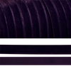 Лента бархатная 6 мм TBY LB0659 цвет т-фиолетовый 1 метр фото