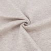 Ткань на отрез футер 3-х нитка компакт пенье начес цвет бежевый меланж фото