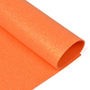 Фоамиран глиттерный 2 мм 20/30 см уп 10 шт MG.GLIT.H046 цвет оранжевый фото
