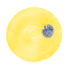 Пуговицы Блузочные со стразой 13 мм цвет А322 св-желтый упаковка 24 шт фото