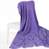 Покрывало-плед Петелька 180/200 цвет фиолетовый фото