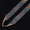 Шнурки силиконовые оранжевая надпись 130см уп 2 шт фото