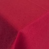 Скатерть лен 9 150/150 цвет красный уценка фото
