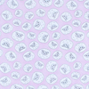 Ткань на отрез кулирка карде Овечки на розовом 3254-V1 фото