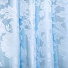 Портьерная ткань 150 см на отрез 17 цвет голубой ветка фото