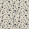 Ткань на отрез футер начес ОЕ Звезды R221 цвет синий фото