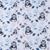 Ткань на отрез микрофлис Пингвины 16171 фото