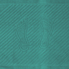 Полотенце махровое ножки 700 гр/м2 Туркменистан 50/70 см цвет темный изумруд фото