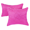 Подушка декоративная чехол шелк ультрастеп розовый 50/50 фото