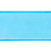 Лента для бантов ширина 80 мм (25 м) цвет бирюзовый фото
