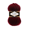 Пряжа ALIZE LANAGOLD 57-бордовый (49% шерсть 51% акрил) фото