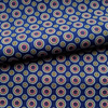 Ткань на отрез фланель 150 см 017F-3 Круги цвет синий фото