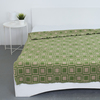 Одеяло полушерсть 500 гр/м2 цвет зеленый 150/200 см фото