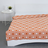 Одеяло полушерсть 500 гр/м2 цвет оранжевый 150/200 см фото