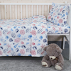 Постельное белье в детскую кроватку из бязи 8123 Ракушки фото