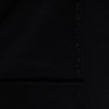 Ткань на отрез футер петля с лайкрой 23-12 цвет черный фото