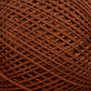 Нитки для вязания Ирис 100% хлопок 25 гр 150 м цвет 6512 коричневый фото