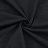 Ткань на отрез кулирка Рябь цвет черный фото