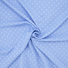 Ткань на отрез супер софт 1604 Пшено цвет голубой фото