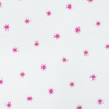 Ткань на отрез фланель 80 см Звезды цвет розовый фото