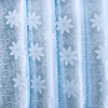Мерный лоскут портьерная ткань 150 см 17 цвет голубой цветы фото