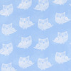 Ткань на отрез бязь плательная 150 см 1682/3 цвет голубой фото