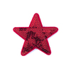 Термоаппликация ТАП 056 звезда красная 7,5см фото