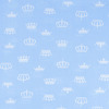 Ткань на отрез бязь плательная 150 см 1694/3 цвет голубой фото