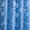 Портьерная ткань 150 см 68 цвет голубой цветы фото