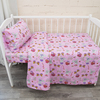 Постельное белье в детскую кроватку из бязи 1304/2 Лесная сказка цвет розовый ГОСТ фото