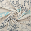 Ткань на отрез интерлок Оригами 495-21 фото