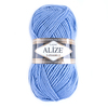 Пряжа для вязания Ализе LanaGold (49%шерсть, 51%акрил) 100гр цвет 40 голубой фото