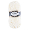 Пряжа для вязания Ализе LanaGold (49%шерсть, 51%акрил) 100гр цвет 01 кремовый фото