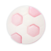 Пуговица детская сборная Мяч 13 мм цвет св-розовый упаковка 24 шт фото