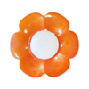 Пуговица детская сборная Цветок 17 мм цвет оранжевый упаковка 24 шт фото