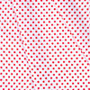Ткань на отрез бязь плательная 150 см 1359/16А белый фон красный горох фото