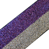 Резинка декоративная №9 люрекс серебро фиолет 3см 1 м фото